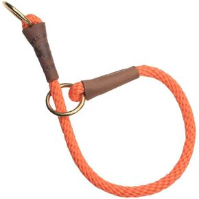 Mendota Pet Command Slip Collar - Dog Training Collar - Made in The USA - Orange - 22 in