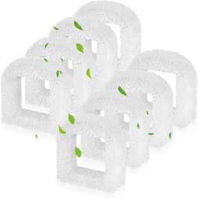 Cat Water Fountain Filters, 12 Pack Pet Fountain Replacement Foam Sponge Pre-Filters Fit for Multiple Ceramic and Stainless Steel Pet Fountains