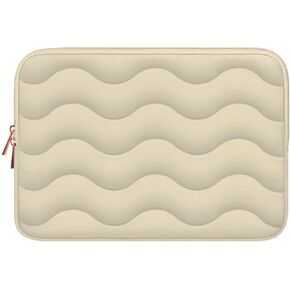 ARVOK Puffy Laptop Sleeve 15-16 inch for MacBook Air 15 inch/Pro 16 inch, Laptop Case Notebook Computer/Tablet Pouch Cover for HP/Dell/Asus/Acer/Samsung, Extra Bag, Women, Cute Carrying Case