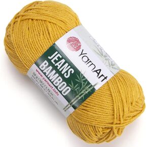 YARNART Bamboo Blend Yarn%50 Bamboo%50 PAC 1 Skein Yarn 1.76 OZ 164 YDS Pack of 1 for SIPRING and Summer Kintting Projects (137)