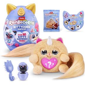 Kittycorn Surprise Series 3 (Persian) by ZURU, Plush Toy, Collectible Plush Stuffed Animal, Slime, Surprise Eggs for Girls