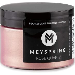 MEYSPRING Rose Quartz Epoxy Resin Color Pigment - 50g - Mica Powder for Epoxy Resin