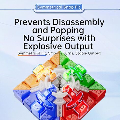 LiangCuber Moyu AoChuang V6 M Single-Track Magnetic Flagship 5x5 Speed Cube, AoChuang WRM V6 Magnetic 5x5 Cube, 96 Magnets 5 by 5 Cube (Single-Track Magnetic) in Saudi Arabia