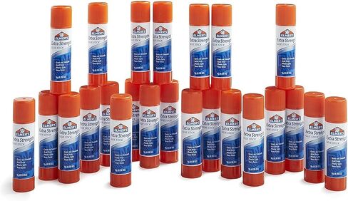 Elmer's Extra Strength Glue Sticks, Washable, 8 Grams, 24 Count in Saudi Arabia