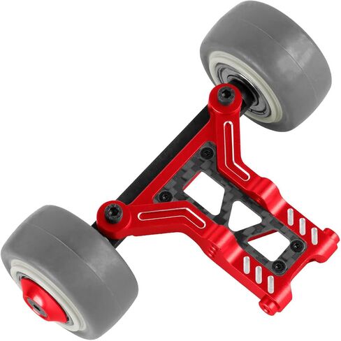 Aluminum Wheelie Bar Upgrades Part for Arrma 1/8 Typhon 6S BLX,Outcast 6S BLX,Kraton 6S BLX,Talion 6S BLX,Notorious 6S BLX,Red in Kuwait