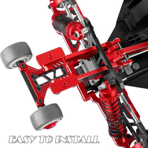 Aluminum Wheelie Bar Upgrades Part for Arrma 1/8 Typhon 6S BLX,Outcast 6S BLX,Kraton 6S BLX,Talion 6S BLX,Notorious 6S BLX,Red in Kuwait