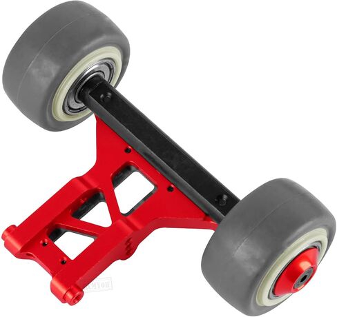 Aluminum Wheelie Bar Upgrades Part for Arrma 1/8 Typhon 6S BLX,Outcast 6S BLX,Kraton 6S BLX,Talion 6S BLX,Notorious 6S BLX,Red in Kuwait