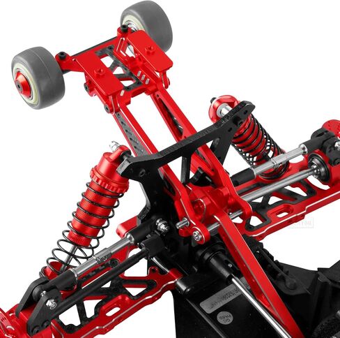 Aluminum Wheelie Bar Upgrades Part for Arrma 1/8 Typhon 6S BLX,Outcast 6S BLX,Kraton 6S BLX,Talion 6S BLX,Notorious 6S BLX,Red in Kuwait
