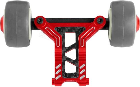 Aluminum Wheelie Bar Upgrades Part for Arrma 1/8 Typhon 6S BLX,Outcast 6S BLX,Kraton 6S BLX,Talion 6S BLX,Notorious 6S BLX,Red in Kuwait