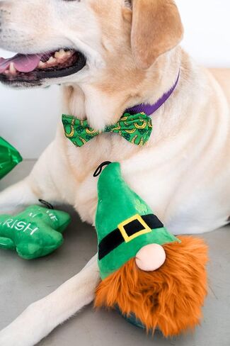 Huxley & Kent Bow Tie for Pets | Lucky Charm (Large) | St. Patricks Day Bow Tie Collar Attachment | Fun Bow Ties for Dogs & Cats | Cute, Comfortable, and Durable | H&K Bow Tie in Saudi Arabia