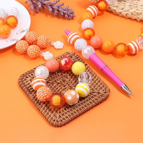 50 pcs 20mm chunky bubblegum حبات ، حبات لأقلام الخرز بؤرخات ، حبات ، حبات ، حبات قابلة للخرز للأساور DIY ، قلادات ، مصنوعة مفاتيح ، صناعة المجوهرات ، دموع Mermaid's in Kuwait