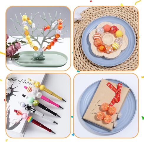 50 pcs 20mm chunky bubblegum حبات ، حبات لأقلام الخرز بؤرخات ، حبات ، حبات ، حبات قابلة للخرز للأساور DIY ، قلادات ، مصنوعة مفاتيح ، صناعة المجوهرات ، دموع Mermaid's in Kuwait