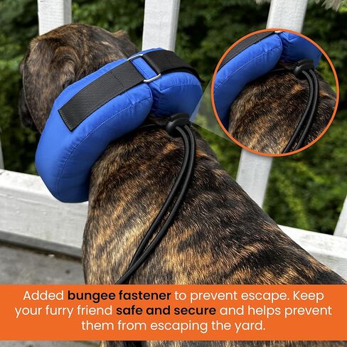 Keep Your Pet Safe, No Escaping Through Fence, Fence Blockers for Dogs, Collar to Keep Dog in Fence (Red, Small) in Saudi Arabia