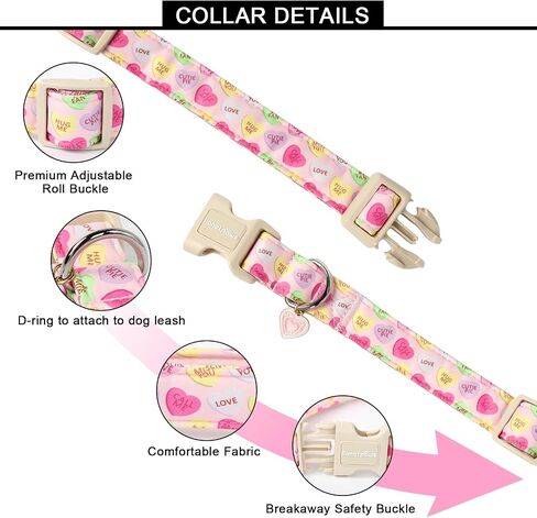 Lionet Paws Easter Dog Collar- Cute Bunny Blue Dog Collars with Plastic Buckle, Light Adjustable Dogs Collars with Rabbit Pendant for Small Dogs in Saudi Arabia