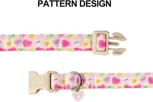 Lionet Paws Easter Dog Collar- Cute Bunny Blue Dog Collars with Plastic Buckle, Light Adjustable Dogs Collars with Rabbit Pendant for Small Dogs in Saudi Arabia