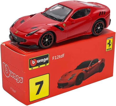 Bburago 1:64 Scale Ferrari Series Model Collection Race Diecast Metal Model Car (812 Competizione Red) in Saudi Arabia