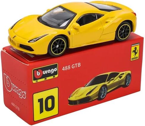Bburago 1:64 Scale Ferrari Series Model Collection Race Diecast Metal Model Car (812 Competizione Red) in Saudi Arabia