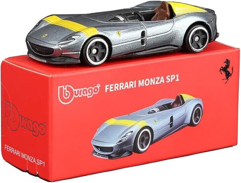 Bburago 1:64 Scale Ferrari Series Model Collection Race Diecast Metal Model Car (812 Competizione Red) in Saudi Arabia