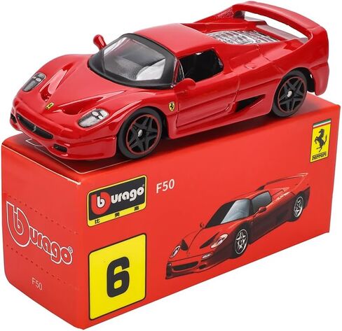 Bburago 1:64 Scale Ferrari Series Model Collection Race Diecast Metal Model Car (812 Competizione Red) in Saudi Arabia