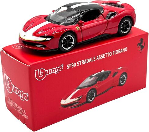 Bburago 1:64 Scale Ferrari Series Model Collection Race Diecast Metal Model Car (812 Competizione Red) in Saudi Arabia