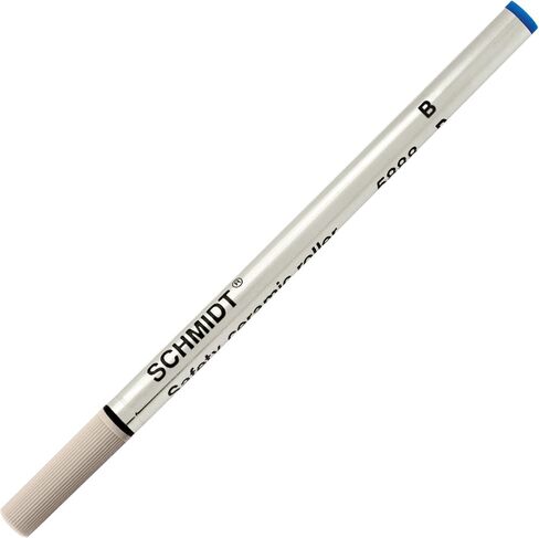 Schmidt Safety 5888 Ceramic Rollerball Broad Point 1.0mm Metal Tube, Blue, 6 Pack Blister (SC58167) in Saudi Arabia