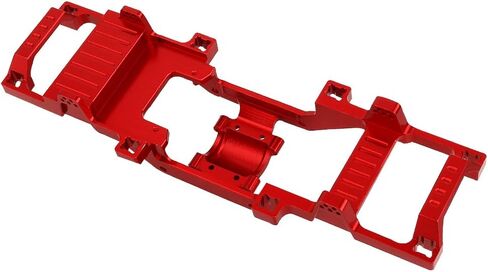 سبيكة معدنية من هيكل الهيكل المكون من جسم واحد إطار فارغ ل FMS 1/24 Power Wagon FCX24 RC CAR MODIPITY PROSTRICES (RED) in Kuwait