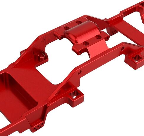 سبيكة معدنية من هيكل الهيكل المكون من جسم واحد إطار فارغ ل FMS 1/24 Power Wagon FCX24 RC CAR MODIPITY PROSTRICES (RED) in Kuwait