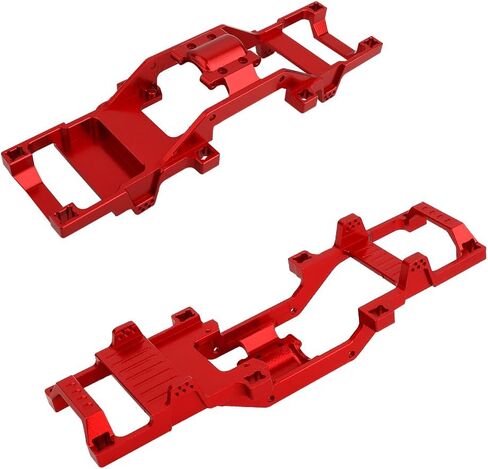 سبيكة معدنية من هيكل الهيكل المكون من جسم واحد إطار فارغ ل FMS 1/24 Power Wagon FCX24 RC CAR MODIPITY PROSTRICES (RED) in Kuwait