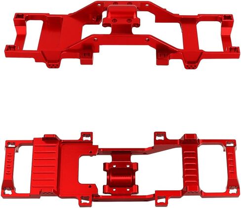 سبيكة معدنية من هيكل الهيكل المكون من جسم واحد إطار فارغ ل FMS 1/24 Power Wagon FCX24 RC CAR MODIPITY PROSTRICES (RED) in Kuwait