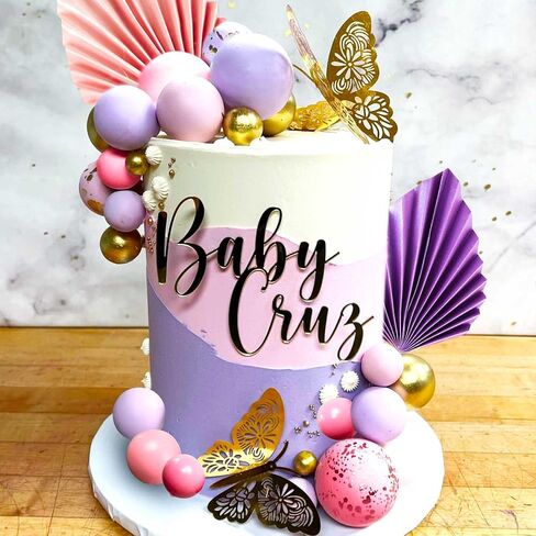 Jevenis 50 PCS Macaroon Rainbow Ball Cake Toppers Toppers Contlulful Rainbow Cake Topper Pastel Colls Cupcake Topcake لعيد ميلاد حفل زفاف الطفل in Kuwait
