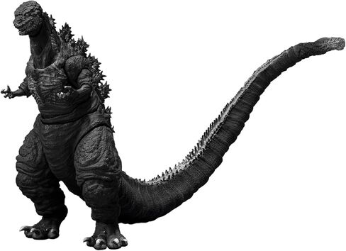 TAMASHII NATIONS - Shin Godzilla - Godzilla [2016] The Fourth ORTHOchromatic Ver., Bandai Spirits S.H.MonsterArts Action Figure in Saudi Arabia