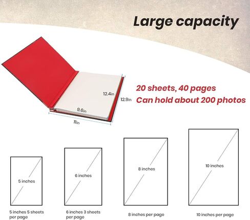 Scrapbook Photo Album Our Adventure Book - DIY Handmade Album Scrapbook Movie Up Travel Scrapbook for Anniversary, Wedding, Travelling, Baby Shower, etc (Travel Scrapbook) in Saudi Arabia