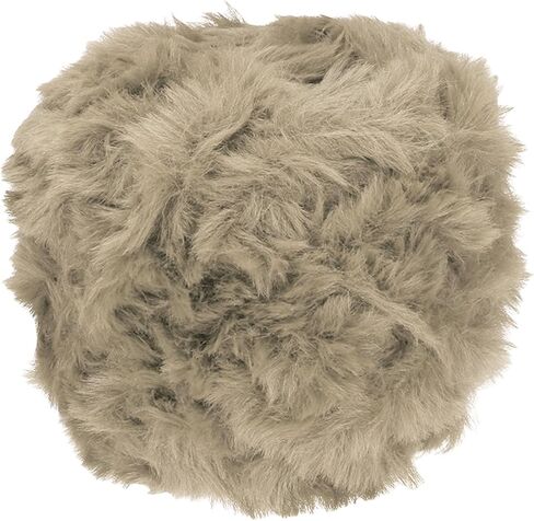 PATIKIL 70yds Faux Fur Yarn, Fuzzy Yarn Crochet Fluffy Yarn Soft Chunky Polyester Plush Fur Eyelash for Crocheting Knit Blanket Rug Sweater Scarf Hat Bear Craft, Camel in Saudi Arabia