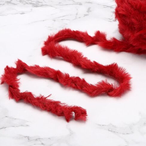 PATIKIL 70yds Faux Fur Yarn, Fuzzy Yarn Crochet Fluffy Yarn Soft Chunky Polyester Plush Fur Eyelash for Crocheting Knit Blanket Rug Sweater Scarf Hat Bear Craft, Camel in Saudi Arabia