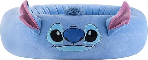 Disney Stitch Pet Bed - Pet Bolster Bed with Character Design and Machine Washable Removable Insert - (S) in Saudi Arabia