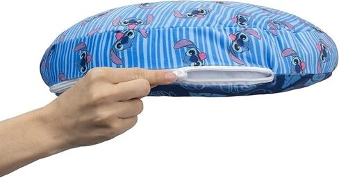 Disney Stitch Pet Bed - Pet Bolster Bed with Character Design and Machine Washable Removable Insert - (S) in Saudi Arabia