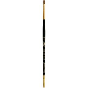 Silver Brush Limited 7102S-6 Renaissance Bright Brush for Watercolor and Oil, Size 6, Short Handle