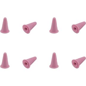 8pcs سدادات إبرة الحياكة ، خضراء كبيرة من سيليكون حريك الإبرة حامي الإبرة حميمة غلاف غرزة سدادة محاكمة الإكسسوارات الإرشاد لإبرة الحياكة ، Satonbeyi