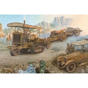 Roden 814-1/35 - Holt 75 Artillery tracktor W/BL 8-inch Howitzer Plastic Model