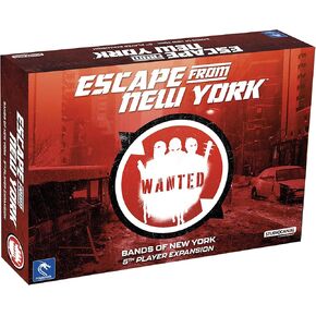 Pendragon Studios: Escape from New York: The Board Game - Hero Strategy Board Game Baed On The Movie, Ages 14+, 1-4 Players, 60 Min