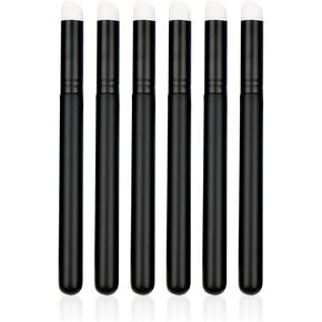 UNIMEIX Dry Brush Miniature Painting Dry Miniature Painting Set Hobby Detail Blending Brushes Effortless Miniature Painting Brushes for Scale Model, Watercolor (6 Pack)