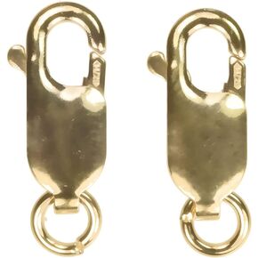 2 14K Gold Filled Lobster Clasp Medium 5x13mm