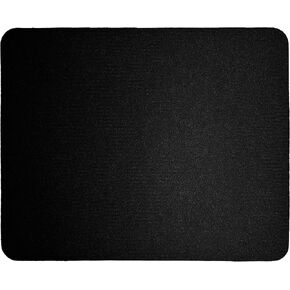Mouse Pad, Non-Slip Rubber Base Computer Mousepad, Waterproof Smooth Surface Mouse Pads for Office, Home & Gaming, Extra Wide 10.3 x 8.4 inches, Black