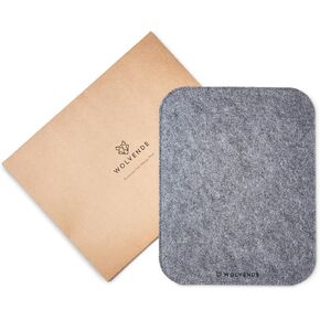 مميزة 8.66 "× 11" | لوحة الماوس النحيفة | منزل/مكتب ألعاب غير انزلاق (رمادي داكن) in Kuwait