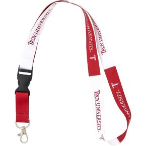 Desert Cactus Troy University Lanyard Trojans Car Keys ID Badge Holder Lanyard Keychain Detachable Breakaway Snap Buckle (Alternating)