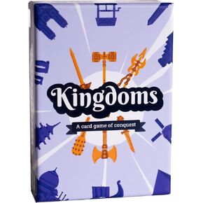 Kingdoms Card Game - Family Strategy Game for 2-8 Players, Ages 8+ | Master Tactics and Outwit Opponents