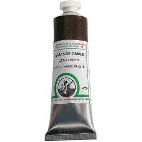 Old Holland Classic Oil Color - Burnt Umber 40ml Tube 40ml Tube