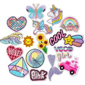 63pcs Including 60pcs Random Assorted Styles Embroidered Patches and 3 Pack Delicate Rabbit,Sew On/Iron On Patch Applique for Clothes,Dress,Hats,Backpacks,Jeans,DIY Accessories