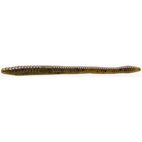 Zoom Bait 004005 Finesse Worm, 4 1/2-Inch, 20-Pack, Junebug, One Size