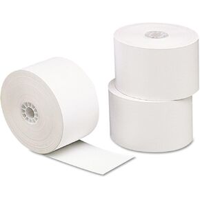 Universal UNV35712 Direct Thermal 3.13 in. x 230 ft. Printing Paper Rolls - White (10/Pack)